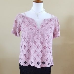 Charlotte Russe Pink blouse